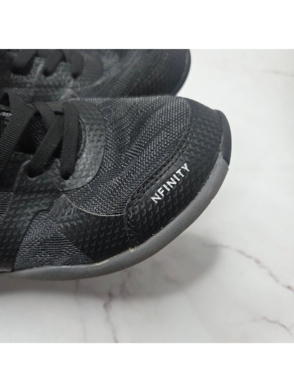 Nfinity Midnight Beast Mid-Top Cheer Shoes Black Women's 8.5 - Picture 8 of 10